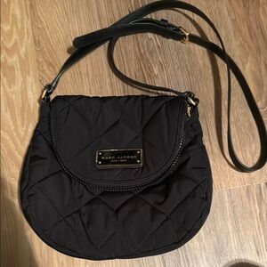 Marc Jacobs Black Quilted Crossbody Bag